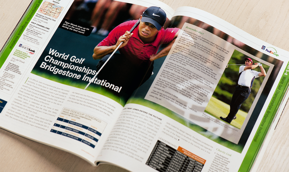 PGA Annual Bridgestone | THE CREATIVE BEAST