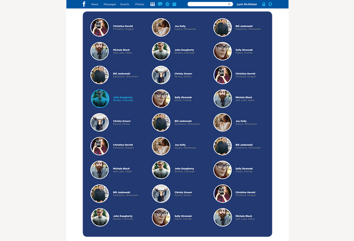 Facebook Redesign | THE CREATIVE BEAST