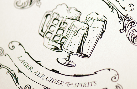 Pub Golf Bar Crawl Scorecard Design | THE CREATIVE BEAST