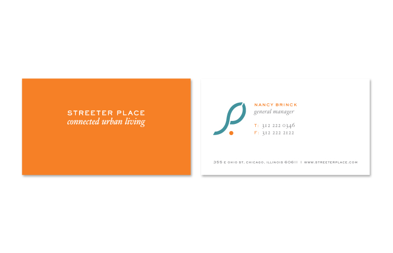 Streeter Place Business Cards Streeter Place Business Cards | THE CREATIVE BEAST