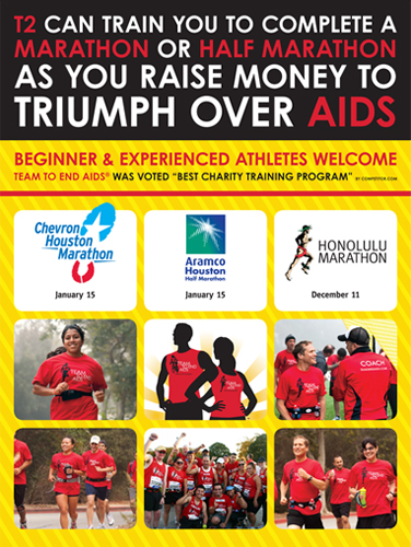 TEAM TO END AIDS Poster | THE CREATIVE BEAST