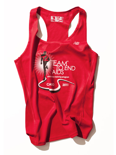 TEAM TO END AIDS Singlet | THE CREATIVE BEAST