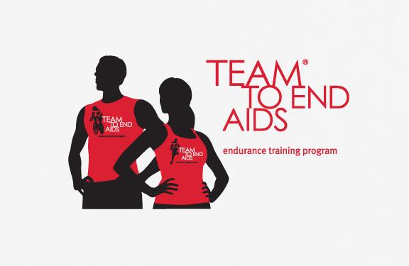 TEAM TO END AIDS Logo | THE CREATIVE BEAST